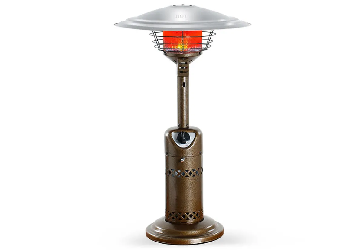 Shinerich International Inc 10,000 BTU Bronze Tabletop Patio Heater