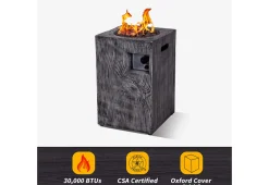 Shinerich International Inc 3,000 BTU Column Propane Fire Pit