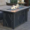 Shinerich International Inc 60,000 BTU Rectangular Propane Fire Pit