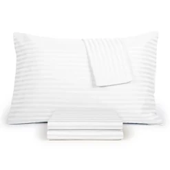 Sharper Image 100% Cotton Solid Sheet Set by