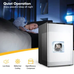 KNG International LLC 3 Cu. Ft. Manual Defrost Upright Freezer