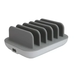 Sharper Image 5 Device Charging Station with Cables