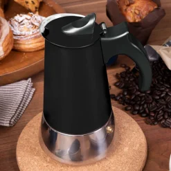 Escali Corp dba Kitchen Supply 300 mL Stainless Steel Espresso Maker