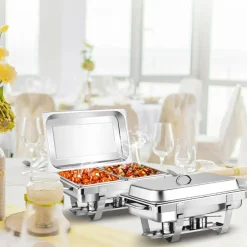 Swan Brand LLC (formerly Armadale LLC) 9 Qt Stainless Steel Chafing Dish (Set of 2)