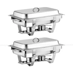 Swan Brand LLC (formerly Armadale LLC) 9 Qt Stainless Steel Chafing Dish (Set of 2)