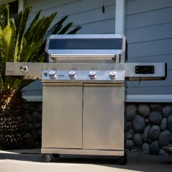 Monument Grill LLC 450 sq. in. Smart Grill with Clearview Lid