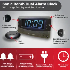 Helight USA Inc. Alarm Clock for Heavy Sleepers