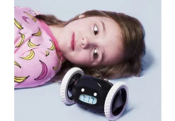 Gingko Design Ltd. Alarm Clock on Wheels