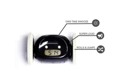 Gingko Design Ltd. Alarm Clock on Wheels