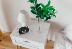 Gingko Design Ltd. Alarm Clock on Wheels