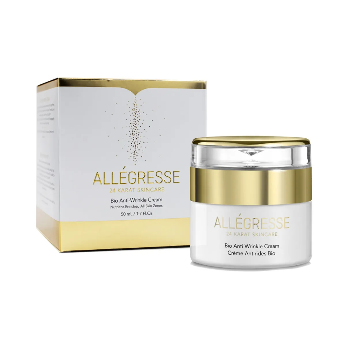 Bibas Wholesale And Retail Inc Allegresse 24K Bio Anti-Wrinkle Cream
