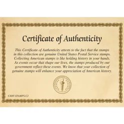 UPM Global LLC America Takes Flight Stamp Collection Frame