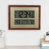 LaCrosse Technology, Ltd. Atomic Digital Wall Clock with Moon Phase