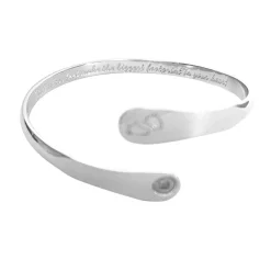 Hollywood Sensation Baby Footprint Engraved Bracelet