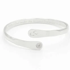 Hollywood Sensation Baby Footprint Engraved Bracelet