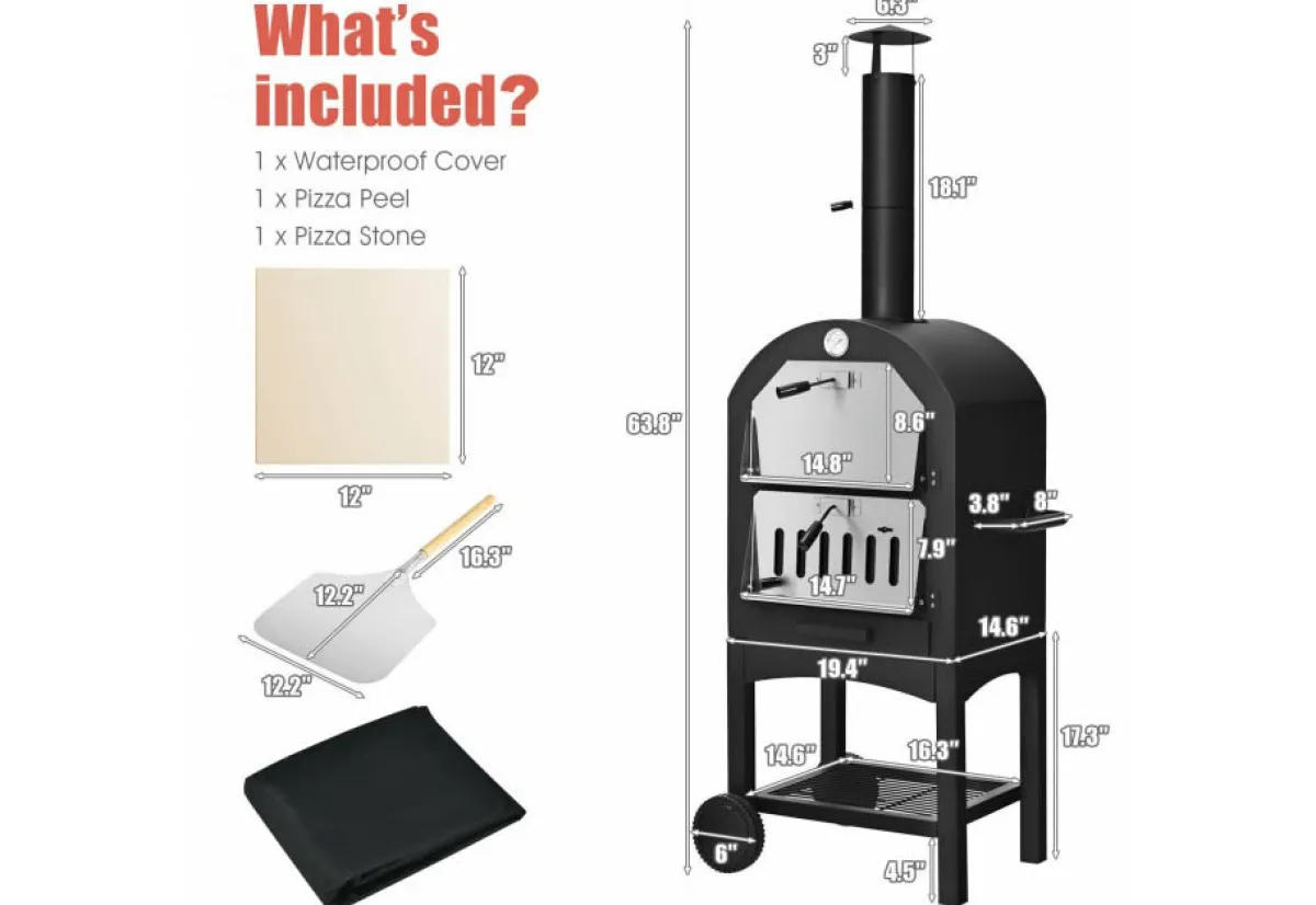 Odash Inc. Backyard Pizza Oven