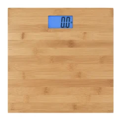 Better Battery Co. Inc. Bamboo Bathroom Scale
