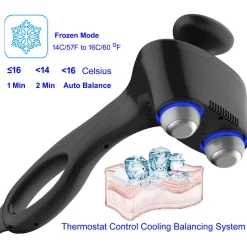 Qualimax Marketing Inc Bionic-Point Heat and Cold Percussion Massager