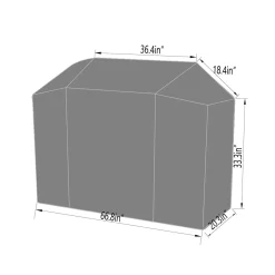 Monument Grill LLC Black Grill Cover for 640 sq. in. Smart Grill