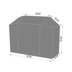 Monument Grill LLC Black Grill Cover for 450/510 sq. in. Smart Grills