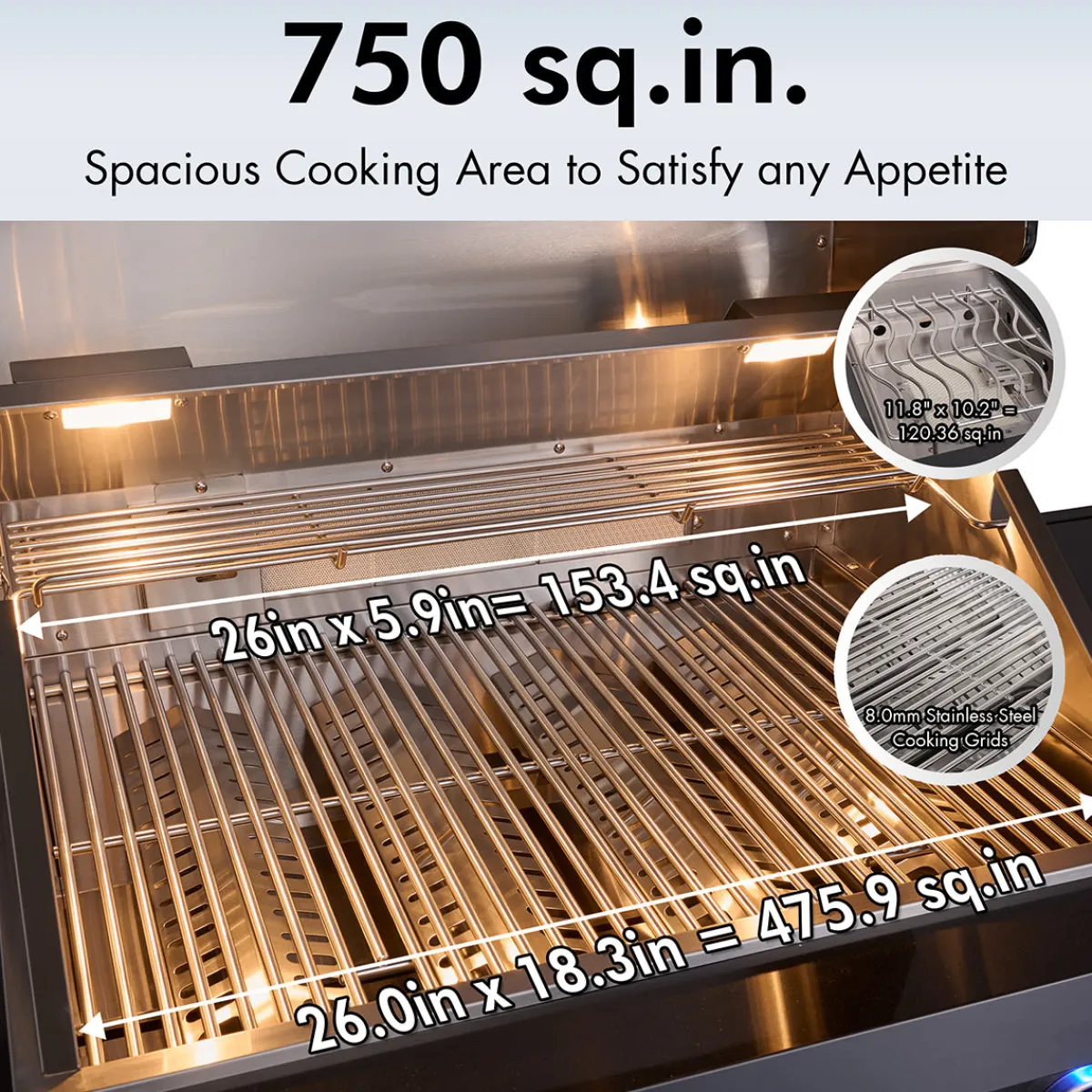 Grill Daddy Brush Co. Black Stainless Steel Outdoor Grill Island