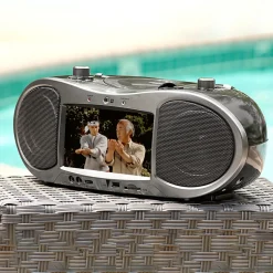 TIC Computer, Inc. DBA Wolverine Data Bluetooth CD/DVD Boombox Radio