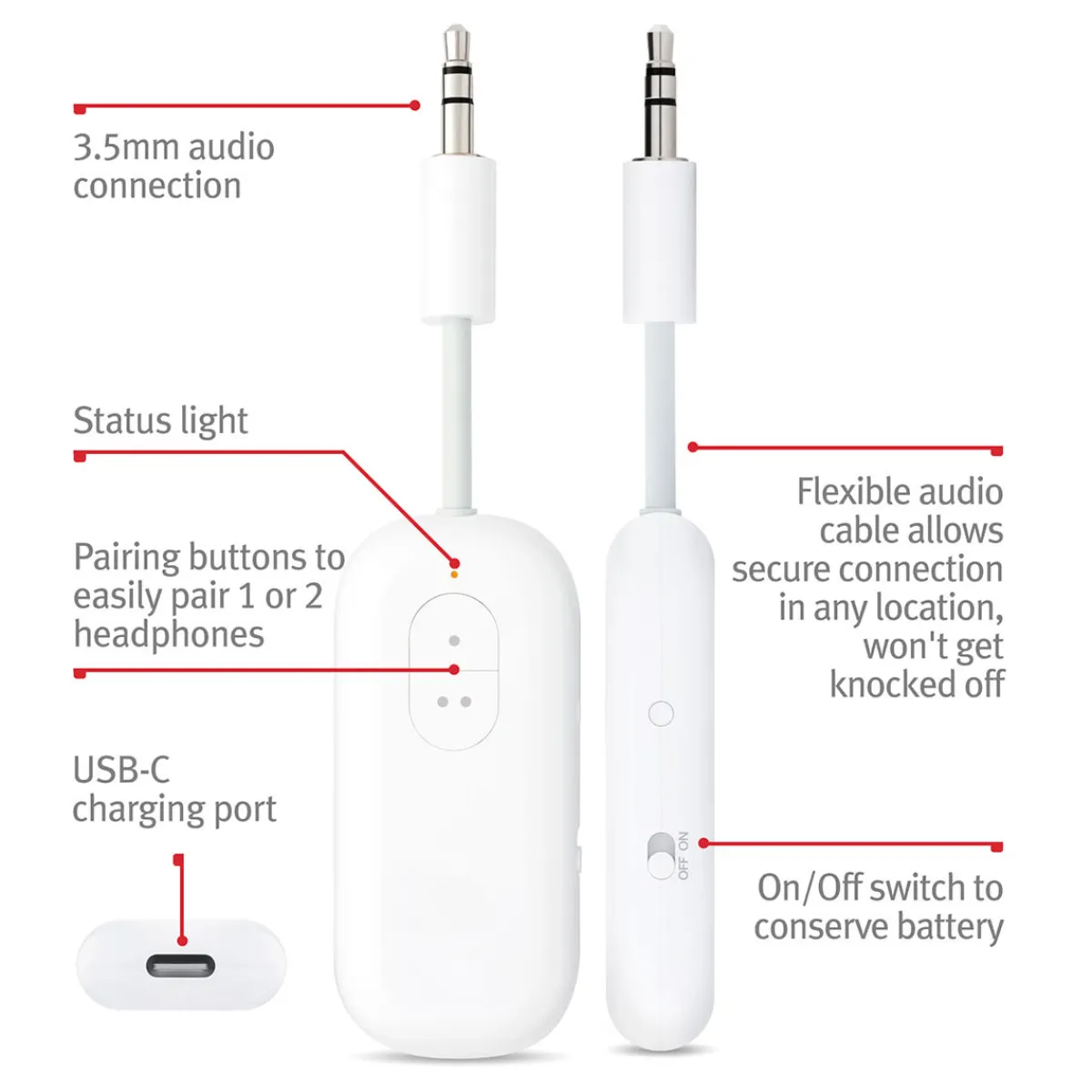 Twelve South, LLC Bluetooth Headphone Adapter
