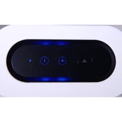 Sharper Image Bonsai Bluetooth Speaker Lamp with Wireless Charging Pad by