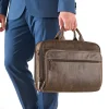 Kingport Industries, LLC Buffalo Leather Briefcase
