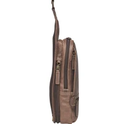 Kingport Industries, LLC Buffalo Leather Sling Bag