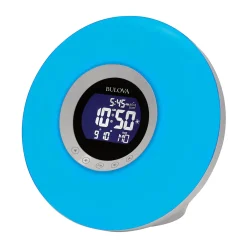 Sharper Image Bulova Multi-Wake LED Tabletop Alarm Clock