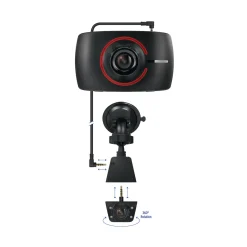 Sharper Image Car and Driver Touch Duo Dual View Dash Cam