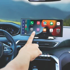 Sharper Image Car and Driver 10'' Wireless Apple CarPlay and Android Auto Dash Mount