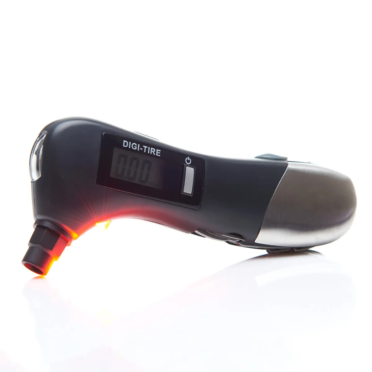 Sharper Image Car Emergency Tool with Digital Tire Gauge by