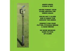 Sharper Image Club Buddy Golf Club Caddy Stand