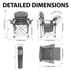 Creative Outdoor Distributor Collapsible Folding Outdoor Chair with Adjustable Table
