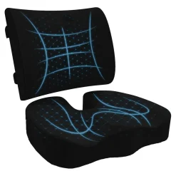 Teleshop Inc. (Beauty Ko LLC) Comfort Office Chair Cushion Set