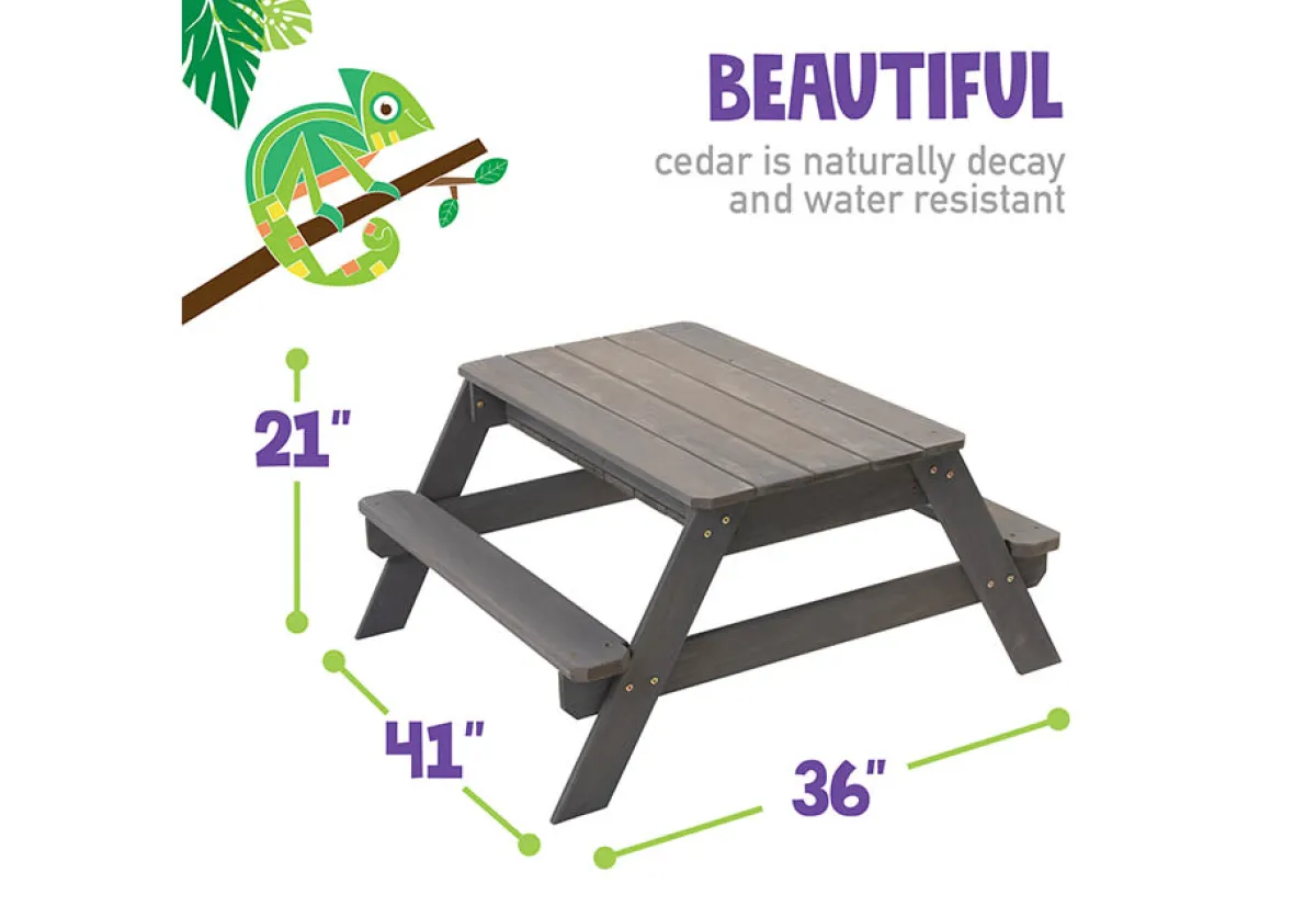 Escalade Sports Convertible Sandbox with Table