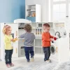 GoPlus (Costway) Corner Wooden Pretend Play Kitchen