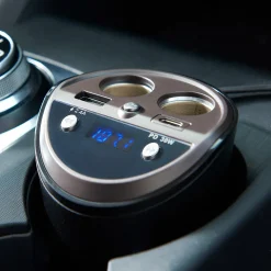 Foto Electric Supply Co. INC/Fesco Cupholder Power Station and Bluetooth Transmitter