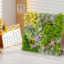 MI - Zhejiang Focus-On Import u0026 Export Co., LTD. 3D Hanging Succulents (Set of 2)