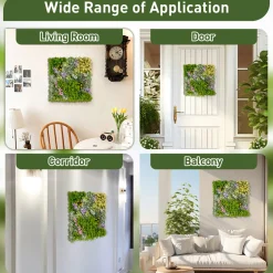 MI - Zhejiang Focus-On Import u0026 Export Co., LTD. 3D Hanging Succulents (Set of 2)