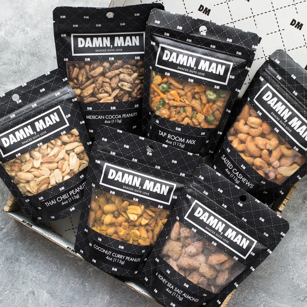 SeaBear Company Damn, Man Manly Mixed Gourmet Nut Box