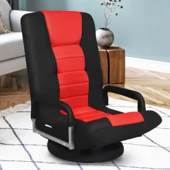 Sentry Industries, Inc. 360-Degree Swivel Gaming Floor Chair