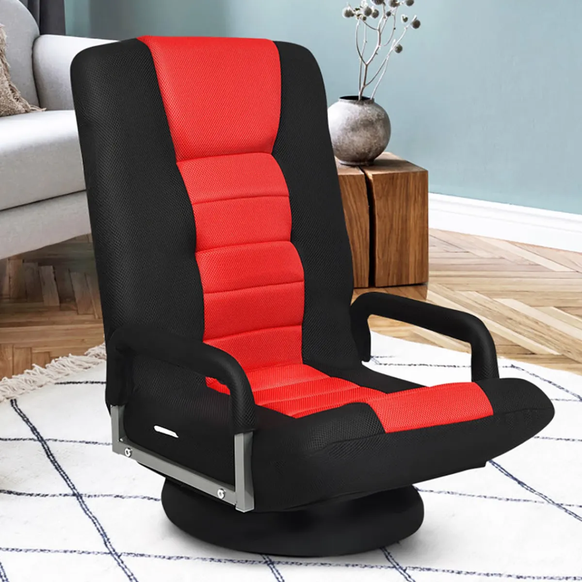 Sentry Industries, Inc. 360-Degree Swivel Gaming Floor Chair