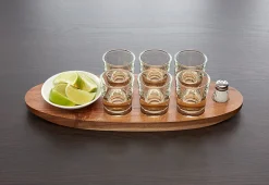 Odash Inc. Deluxe Shot Glass Tray Set