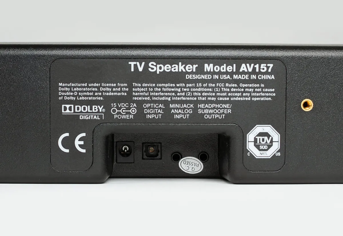 ZVOX Audio, LLC Dialogue Enhancing TV Speaker