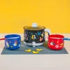 Uncanny Brands, LLC Disney Mickey Mouse Hot Pot with Ramen Bowls