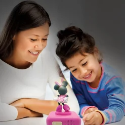 LEXIBOOK AMERICA INC Disney Minnie Mouse Digital Alarm Clock with Nightlight