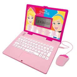 LEXIBOOK AMERICA INC Disney Princess Bilingual Talking Educational Laptop